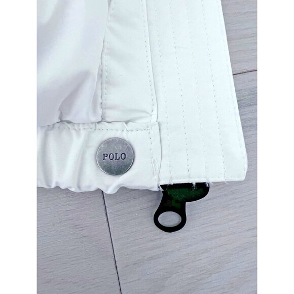 Polo Ralph Lauren Sport Ski Puffer White Silver ( M ) - Picture 6 of 9